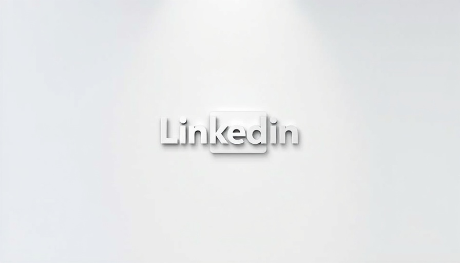 LinkedIn logo for LinkedIn marketing for SMBs, blue on white background.