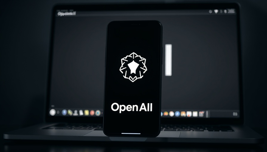 OpenAI logo on smartphone and laptop, unauthorized investments in AI.