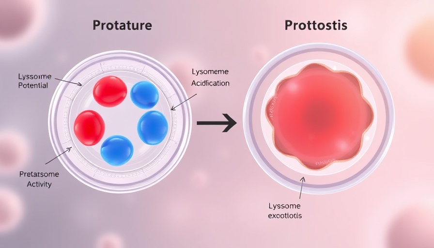 Illustration of proteostasis in human oocytes showing maturation process.