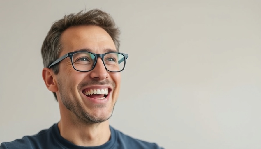 Man animatedly discussing gut bacteria cancer treatment.