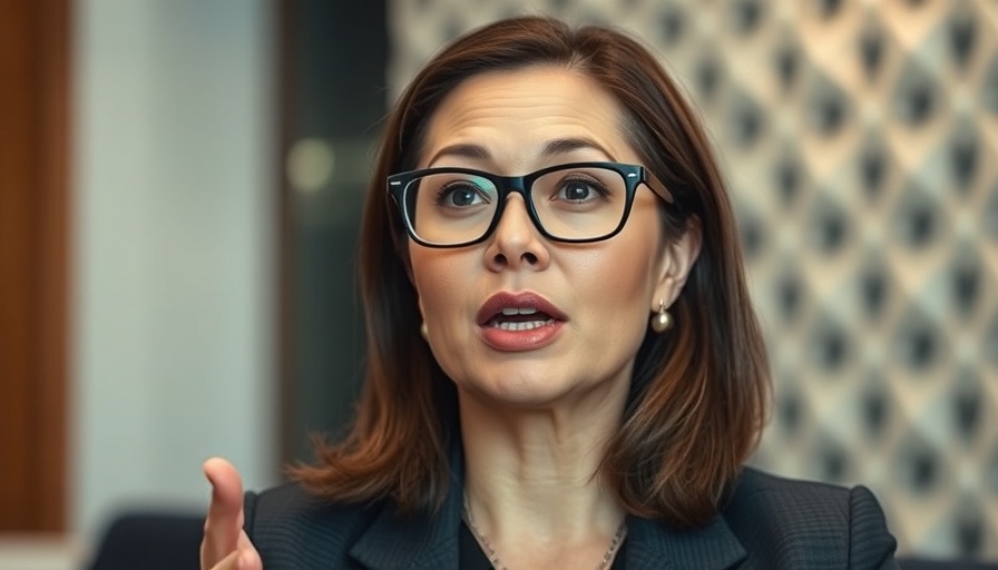Professional woman discussing supplements for longevity.