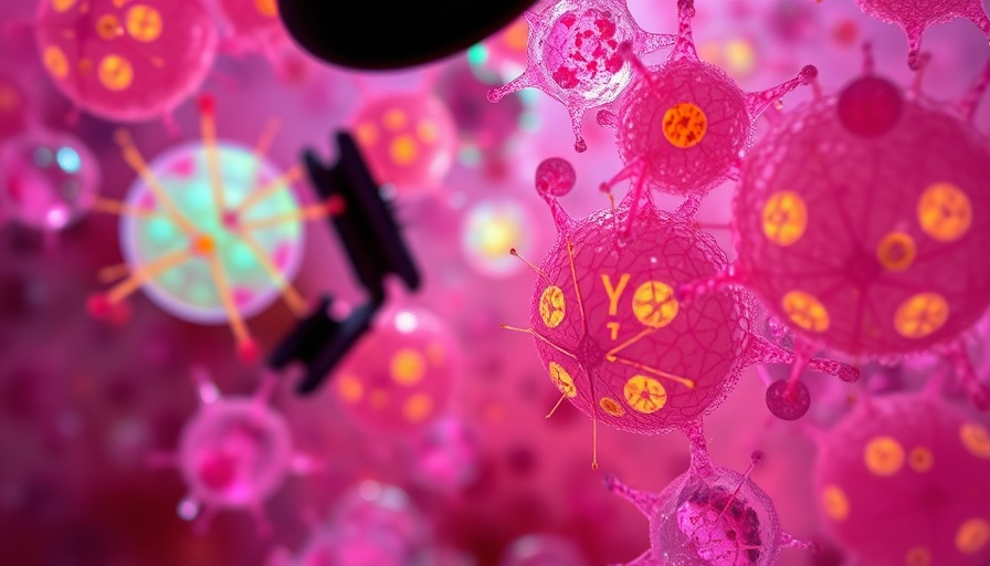 Microscopic view of skin cells illustrating YAP activation.