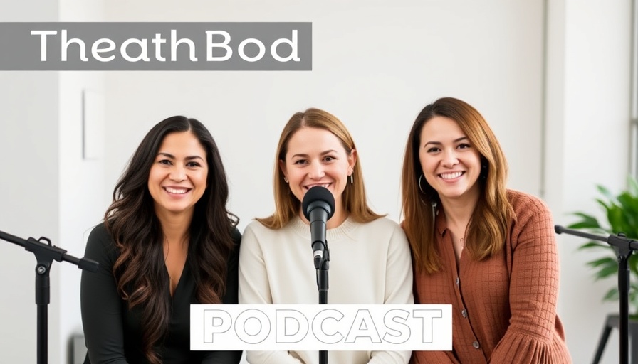 Podcast cover featuring three hosts; Longevity and Sexual Wellness.