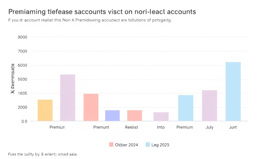 Graph comparing reach of X Premium vs. Non X Premium subscribers.