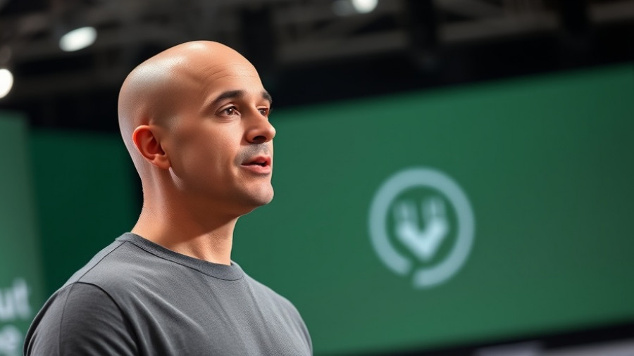 Speaker discussing prediction markets and Coinbase on stage