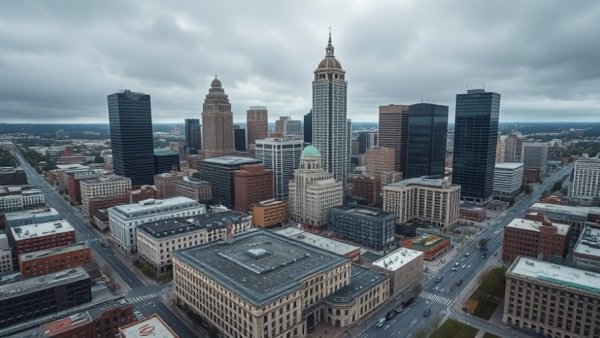Downtown Columbus skyline showcasing SNAP Response Plan Columbus.
