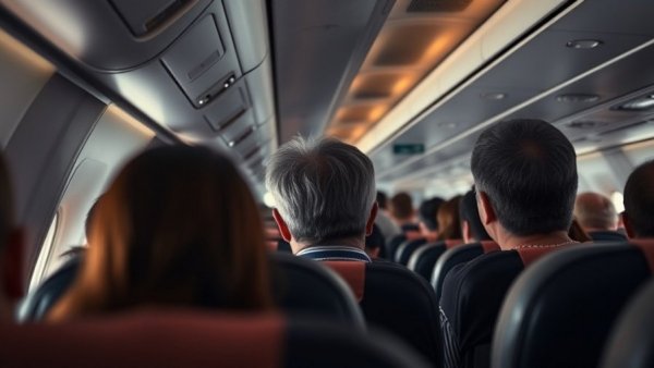 Why Choose Basic Economy Travel: Crowded airplane cabin seat.