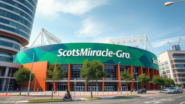 ScottsMiracle-Gro Field with branding on stadium exterior.