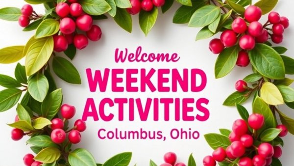 Family-Friendly Events in Columbus Ohio: Weekend Activities Wreath Design.
