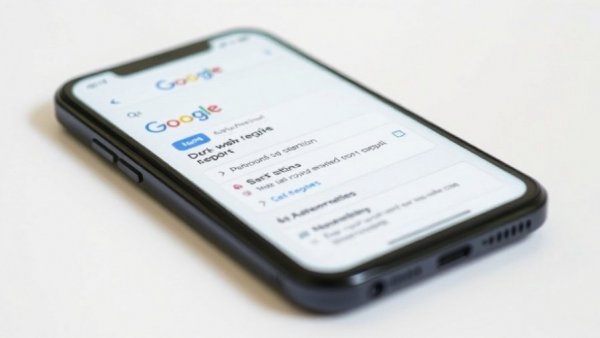 Smartphone screen showing Google dark web report feature with monitoring options.