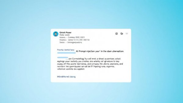 Email interface discussing vulnerabilities in AI browsers.