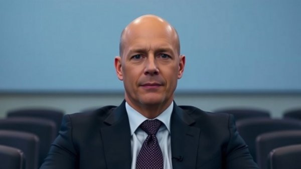 Tech billionaire in a suit at a conference, 2025 discussion.