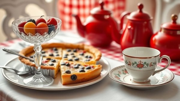 Bridgerton Experience in Columbus: Elegant Breakfast with Quiche and Tea