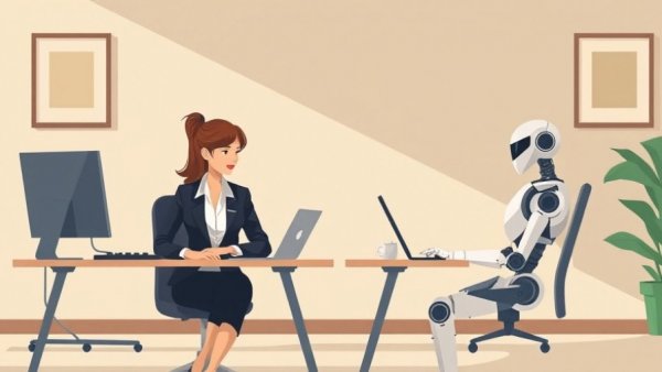 AI oversight gap for business owners: human and robot collaboration.