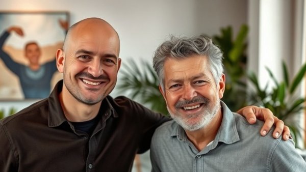 Two executives posing, related to OH.io Ventures fired lawsuit