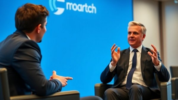 Business professional discussing in conference about Stripe and Airwallex competition.