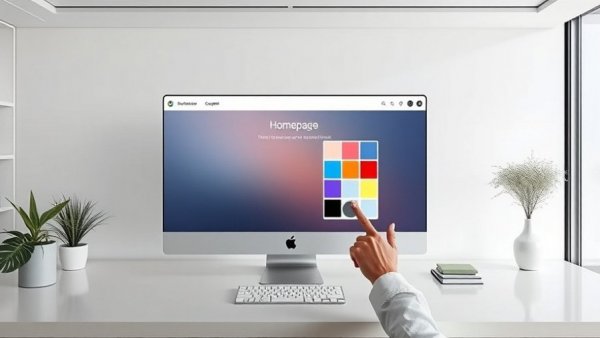 Squarespace Blueprint AI web design interface with homepage customization.