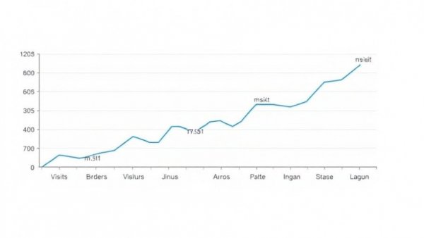 Graph of revenue trends for selling candles on Etsy from 2022 to 2026.
