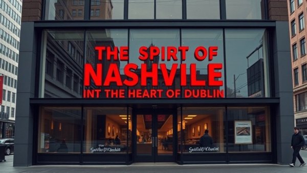 Bristol Republic Opening in Dublin storefront facade showing bold red text.
