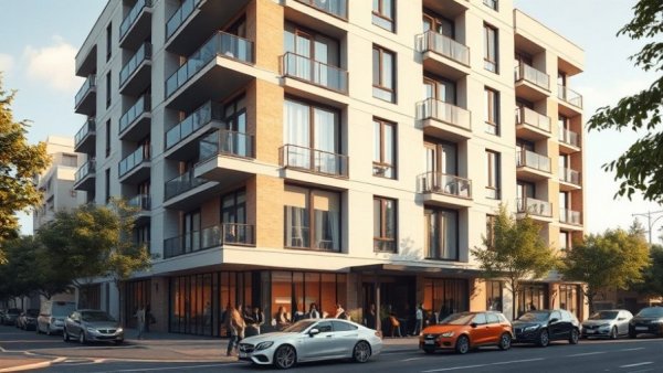 Fifth by Northwest housing development, modern apartment building