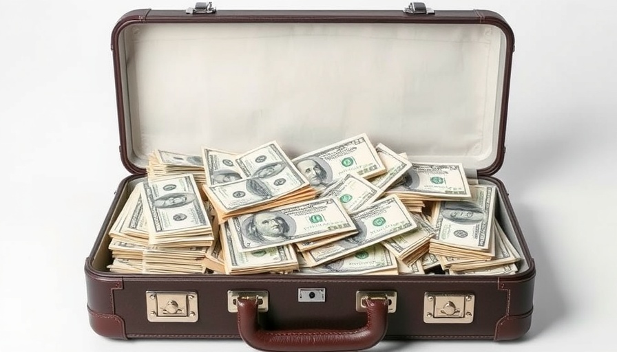 Briefcase full of money highlighting tax planning mistakes for high earners.
