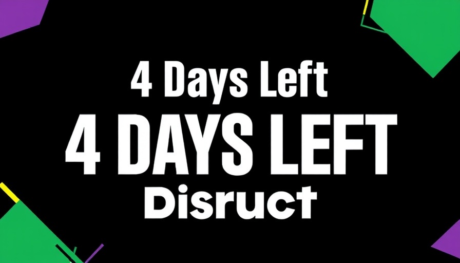 Countdown to TechCrunch Disrupt 2025 with 4 days left.