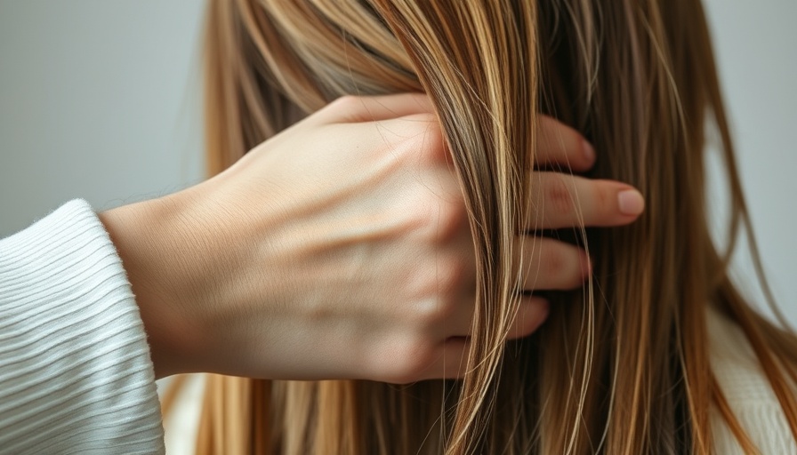 Close-up brushing dry hair with wooden brush, hair texture.