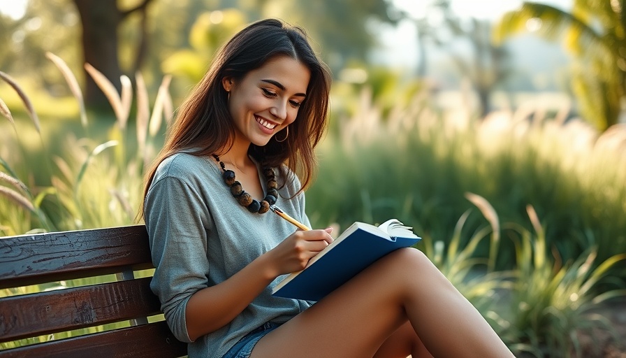 Maximize Your Mental Health Day with outdoor journaling