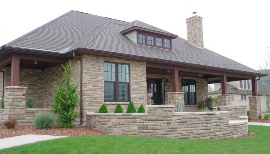Typically when you see a manufactured stone feature, you see grout used between each stone. ProVia Dry Stack stone can b...