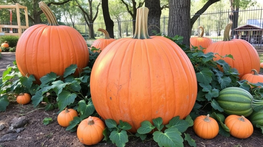 The biggest pumpkins in Tampa are now on display at Bearss Groves