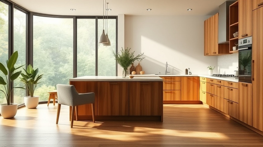 Elegant kitchen remodeling with Evergreen Fog and wooden cabinets.
