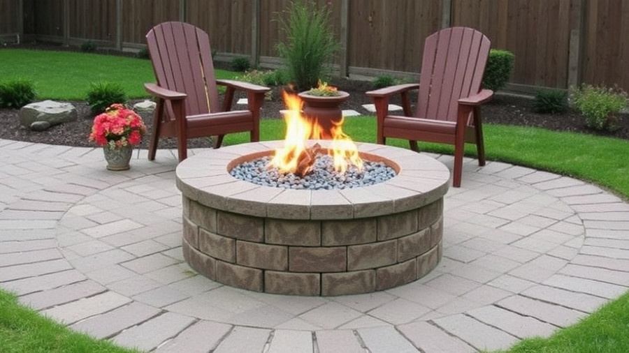 Discover 8 Techo-Bloc fire pit designs in just 8 seconds. ?? Stop by our store to learn more about fire pit options fo...