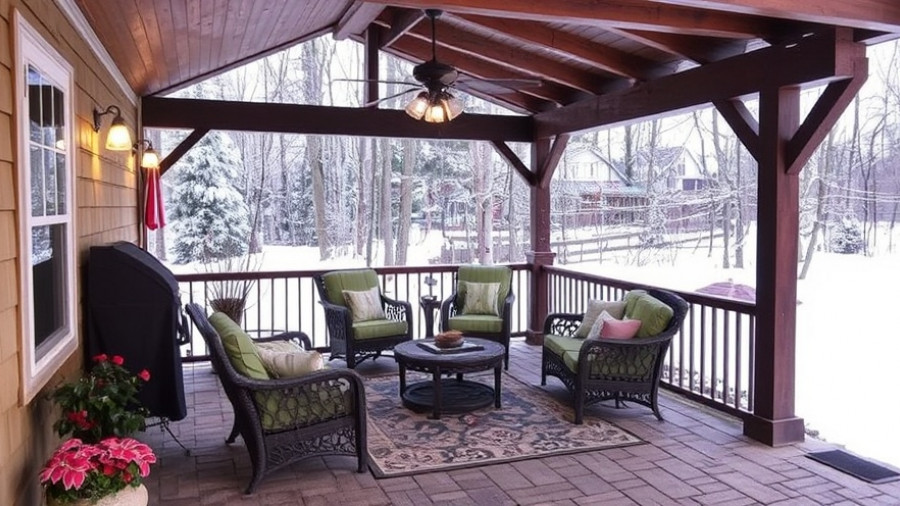 Protect your patio from the harsh north country winters!