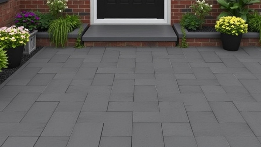 The Oxford paver in Onyx Black by @techo-bloc is now available at our store, and we already LOVE IT! ? With its timeles...