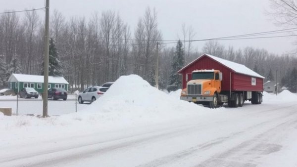 Snow is almost here in the North Country, think Outdoor Living for all your bulk salt & sand needs.