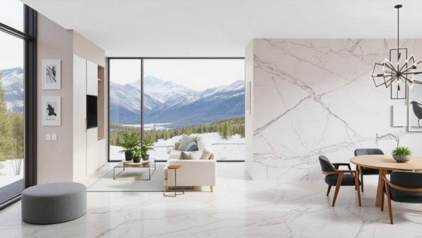 The Everest slab exudes luxury ✨ Check out these 5 projects that illustrate why the Everest slab from @techo-bloc remain...