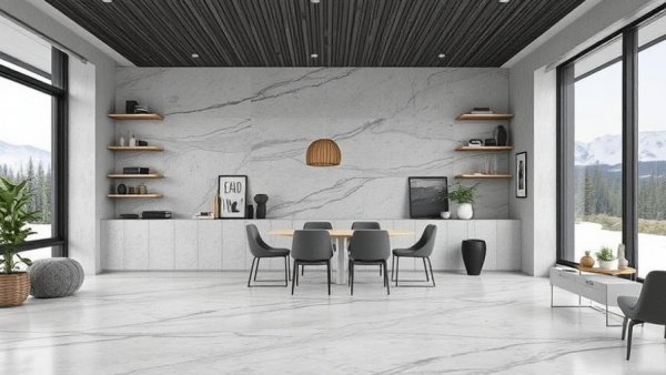 The Everest slab exudes luxury ✨ Check out these 5 projects that illustrate why the Everest slab from @techo-bloc remain...