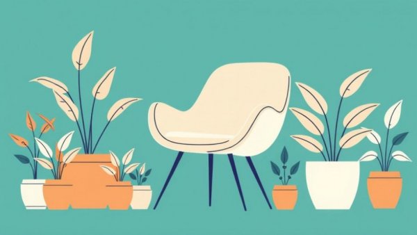 Minimalist line art with soft angles in interior design on teal background.