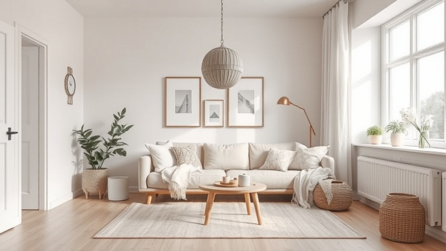 Embrace Scandinavian interior design trends in modern living rooms for serene spaces.