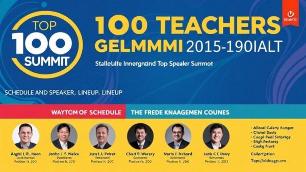 2025 Top 100 Teachers Summit: Schedule and Speaker Lineup