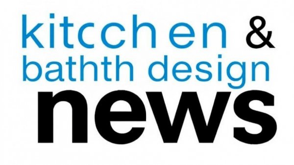 Logo for 'kitchen & bath design news'.