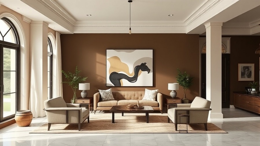 Modern home decor showcasing interior design techniques with visual balance in interiors.