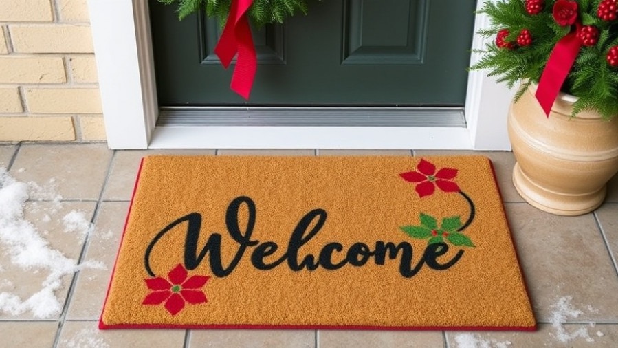 24 Festive Christmas Doormats for the Merriest Entry