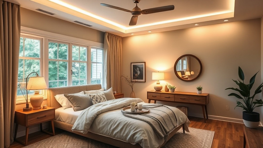 Sensory home design featuring soothing colors and layered lighting for Tampa Bay interiors.