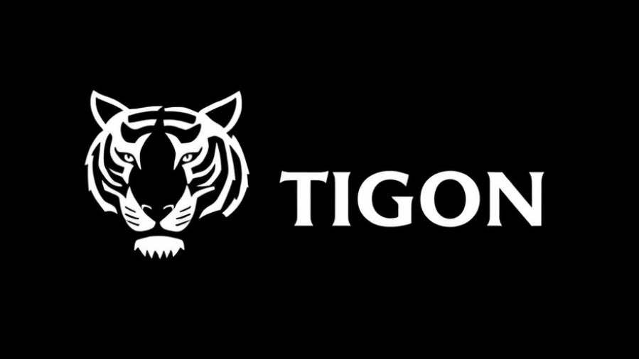 TIGON golf carts logo showcasing electric golf carts for sale.