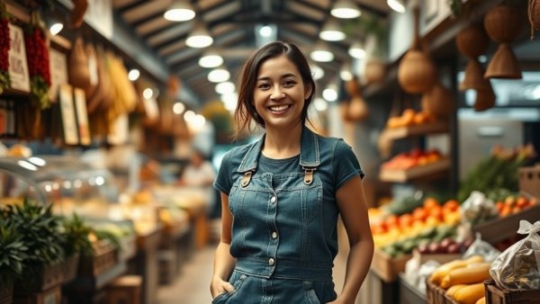 Confident shop owner smiling, promoting multimillion-dollar exit strategy.