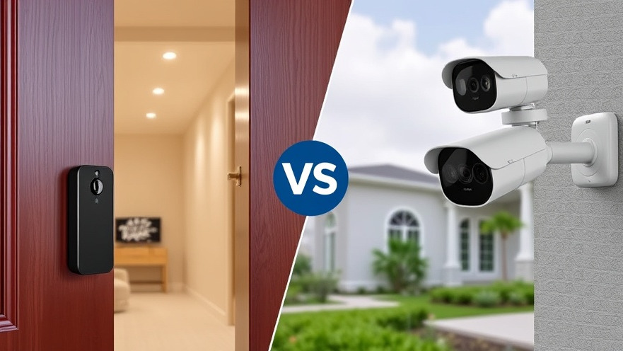 Video doorbells and smart security cameras comparison in Tampa.