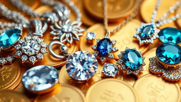 Detailed appraisal of fine jewelry and gems for fair market value evaluations.
