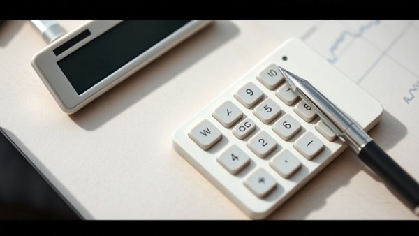 Calculator and pen on desk symbolizing corporate tax strategy 2026.