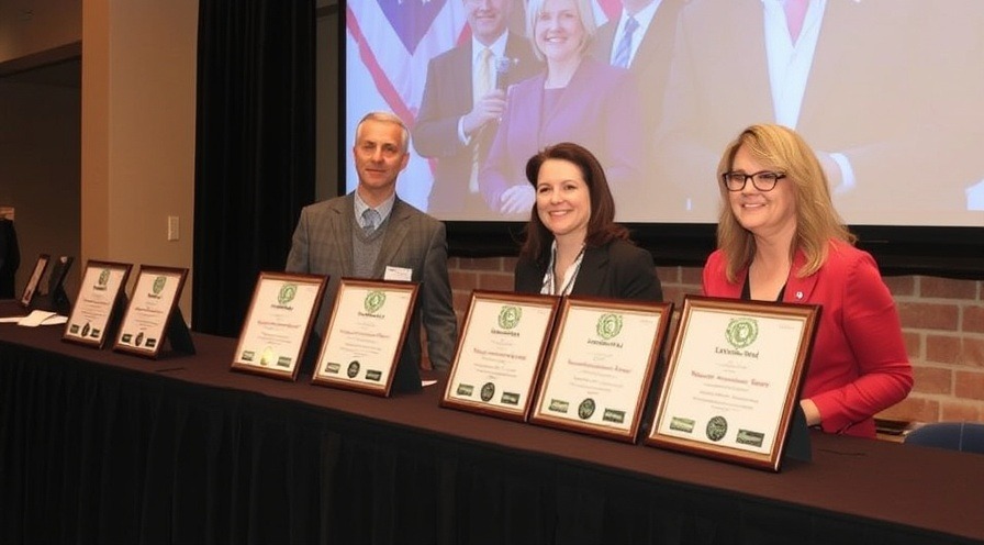 Economic growth recognition through small business awards enhancing community impact initiatives.